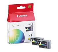 Canon Cartouche d'encre couleur BCI-16 C/M/Y (lot de deux cartouches)