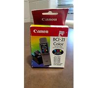 Canon BCI-21 Couleurs - Cartouche d'impression - 1 x jaune, cyan, magenta - 150 pages
