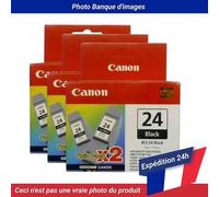 Canon BCI-24 Twinpack Ink Black 3 Pack