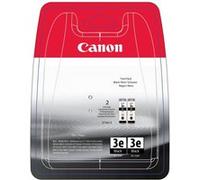 Canon BCI-3e BK Pack de 2 cartouches d'encre d'origine Noir G