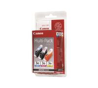 CANON BCI-3E C/M/Y cartouche d encre cyan, magenta et jaune capacité standard combopack sans alarme