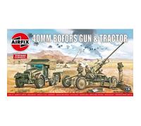 Airfix Bofors 40mm Gun & Tractor Military vehicle model kit Kit de montage 1:76