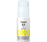 Canon 4548C001 GI-51Y Encre de rechange d'origine Canon jaune 70 ml