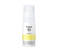 Canon Bouteille d'encre jaune GI-53Y 60ml, Jet d'encre, Originale, pour PIXMA G650 et PIXMA G550, Fabriquée au Japon, Référence 4690C001