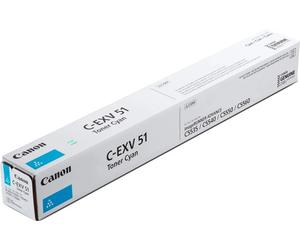 Canon C-EXV51CL (0485C002) Cartouche de toner Cyan authentique (TVA incluse)