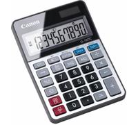 Canon Calculatrice de bureau LS-102TC – 10 chiffres – Noir et argent