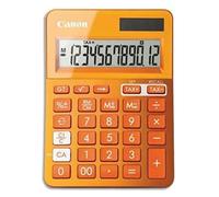 Canon Calculatrice de Bureau à 12 Chiffres LS-123K, Coloris Orange