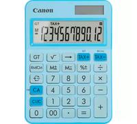 Canon Calculatrice de poche LS-125KB-PBL bleu pastel 12 chiffres piles et solaire 106×25×147 mm
