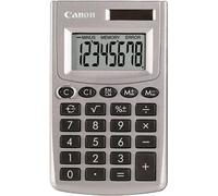 Canon Calculatrice de poche LS-270L Écran 8 chiffres solaire + pile 61 x 10 x 102 mm argent