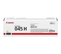 Canon Cartouche de Toner 045H Y - Jaune - Haut Rendement Noir