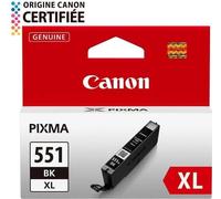 CANON Cartouche d'encre CLI-551 XL grande capacité Noir (CLI551XL)