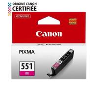 Canon Cartouche d'encre originale CLI-551M Magenta pour PIXMA iP8750, iX6850, MG5550, MX725