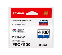 Canon Cartouche d'encre PFI-4100 bleue pour imprimante imagePROGRAF PRO-1100