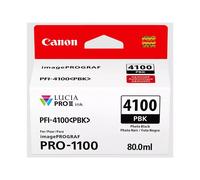 Canon Cartouche d'encre PFI-4100 Noire Photo pour imprimante imagePROGRAF PRO-1100 - 6777C001