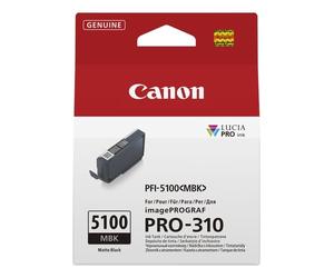 Canon Cartouche d'encre pigmentaire matte noire pour ImagePrograf PRO-310 - Permet d'imprimer jusqu'à 244 photos au format A3+ - 6951C001