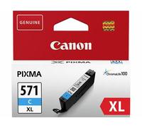 Canon Cartouche d'encre CLI-571C XL Cyan Originale à rendement élevé 680 pages 0332C004