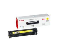 Canon Cartouche Toner 716 Y Jaune Original, 1500 pages, Technologie Laser, Japon, pour LBP5050/5050n, MF8030Cn