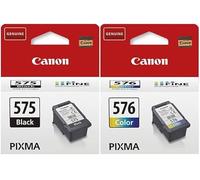 Canon Cartouches d'encre noire PG-575 et couleur CL-576, 575/576
