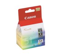 Canon CL-51 cartouche d'encre 1 pièce(s) Original Rendement élevé (XL) Cyan, Magenta, Jaune