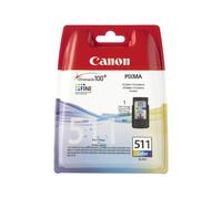 Canon CL-511 - couleur (cyan, magenta, jaune) cartouche d'encre - 2972B010