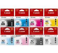 Canon Multipack de 8 cartouche d'encre CLI-42 BK/GY/LGY/C/M/Y/PC/PM