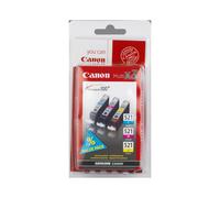 Canon Multipack de cartouches d'encre couleur CLI-521 C/M/Y