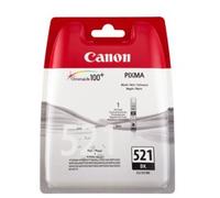 Canon CLI-521 Cartouche d'encre Noire - 1250 Pages - 2933B001