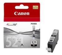 Canon CLI-521BK - Noir - original - réservoir d'encre - pour PIXMA iP3600, iP4700, MP540, MP550, MP560, MP620, MP630, MP640, MP980, MP990, MX860, MX870 G