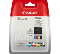 Canon CLI-551 C/M/Y/BK Multi Pack Blister