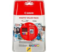 Canon CLI-551 Photo Value Pack C/M/Y/BK PP-201 10x15 cm 50 Bl.
