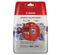 Canon CLI-551XL C/M/Y/BK Photo Value Pack - Pack de 4 - 11 ml - noir, jaune, cyan, magenta - original - blister - réservoir d'encre - pour PIXMA iP8750, iX6850, MG5550, MG5650, MG5655, MG6450, MG6650,