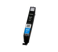 Canon CLI-551C - Cyan - originale - réservoir d'encre - pour PIXMA iP8750, iX6850, MG5550, MG5650, MG5655, MG6450, MG6650, MG7150, MG7550, MX725, MX925