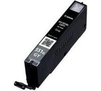 Canon CLI-551GY XL - À rendement élevé - gris - original - réservoir d'encre - pour PIXMA iP8750, iX6850, MG5655, MG6350, MG6450, MG7150, MG7550 G