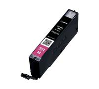 Canon CLI-551M Cartouche d'encre magenta à colorant, 7ml, rendement 298 pages A4 ISO/IEC 24734, pour PIXMA MG6350, origine Japon