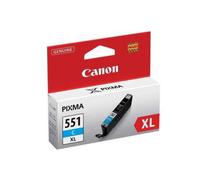 Canon cli-551c xl - à rendement élevé - cyan - original - réservoir d'