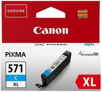 Canon - CLI-571C XL - Cartouche D'Encre Authentique Haute Capacité - 571 Cyan XL