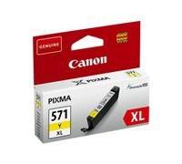 Canon CLI-571Y XL - à rendement élevé - jaune - original - réservoir d'encre