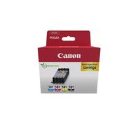 Canon CLI-581 BK/C/M/Y Multi Pack - Pack de 4 - 5.6 ml - noir, jaune, cyan, magenta - original - boîte de suspension - réservoir d'encre - pour PIXMA TS6251, TS6350, TS6351, TS705, TS8252...