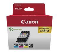 Canon CLI-581 Pack cartouche de 4 couleurs pour imprimante jet d'encre
