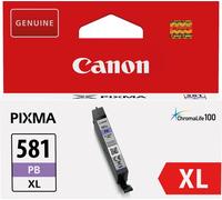 Canon CLI-581 XL PB Cartouche Bleu Photo Capacité XL (Emballage carton) Bleu Cla