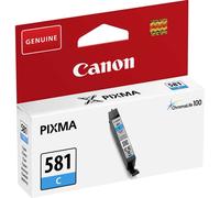 Canon CLI-581C - 5.6 ml - cyan - original - réservoir d'encre - pour PIXMA TS6251, TS6350, TS6351, TS8251, TS8252, TS8350, TS8351, TS8352, TS9550, TS9551