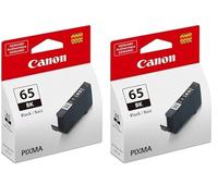 Canon CLI-65 BK Noir. (Lot de 2)