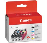 Canon Multipack de cartouches d'encre couleur CLI-8 C/M/Y
