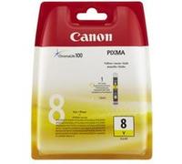 Canon CLI-8Y - Jaune - original - réservoir d'encre - pour PIXMA iP3500, iP4500, iP5300, MP510, MP520, MP610, MP960, MP970, MX700, MX850, Pro9000 G