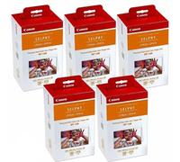 Canon Color Encre/Paper set, Compatible nGXNfP avec SELPHY CP910/CP820/CP1200, RP-108 (lot de 5)