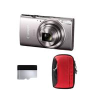 CANON Compact Ixus 285 HS A Silver + Sac + Carte SD 8Go