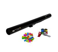 Canon Confetti + Serpentine métallique électrique 80 cm (Multicolore) | 24/48H ouvrables | #DeLosBuenos
