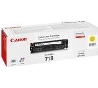 Canon CRG-718 Y Cartouche Laser 2900pages Jaune (31CAN718Y 2659B002AA 718Y)