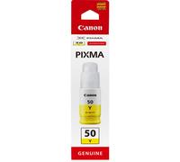 Canon D'origine Tinte GI-50 Y PIXMA G5050 G6050 G7050 GM2050 GM4040 GM4050