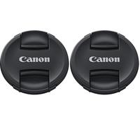 Canon E-77II Bouchon d’Objectif pour Face Avant diamètre 77 mm, Noir (Lot de 2)
